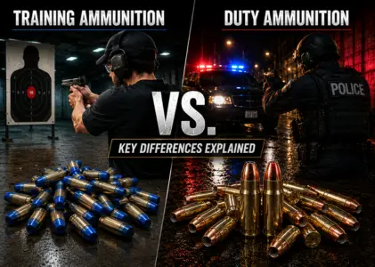 Training Ammunition vs. Duty Ammunition Key Differences