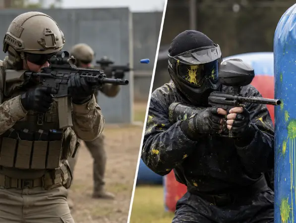 FX Simunition vs. Paintball