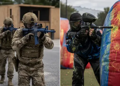 FX Simunition vs. Paintball